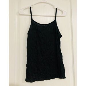Zenobia Women's Camisole Spaghetti Strap Tank Top Black Size 1X Plus